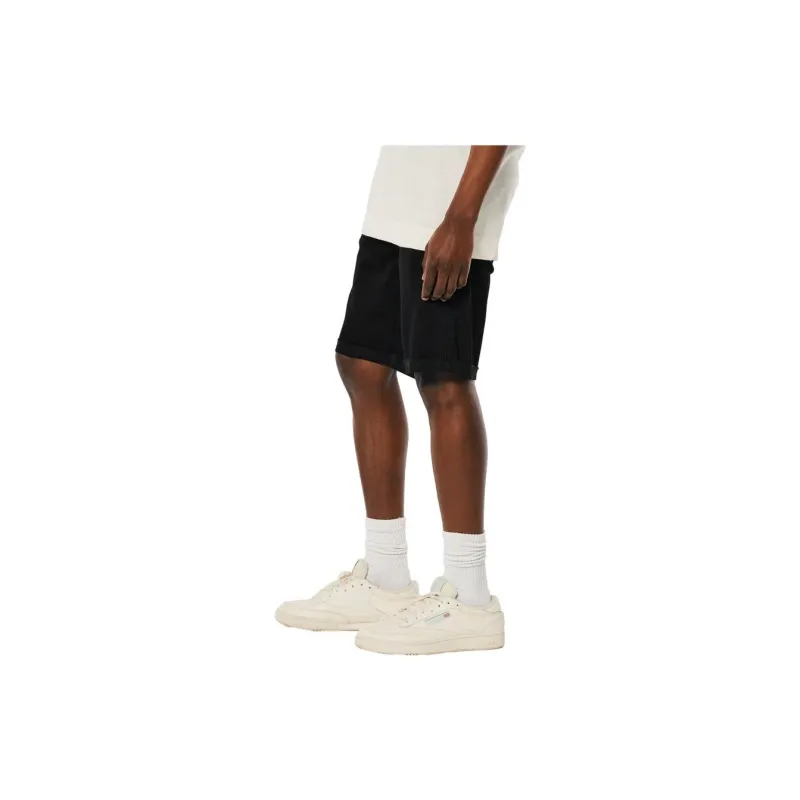 Hollister Denim Shorts Men Black-2