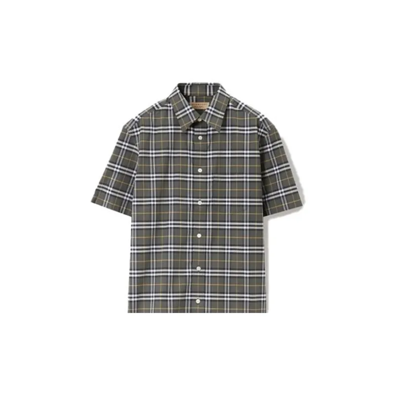 Burberry SS23 Shirt Men's Green-1