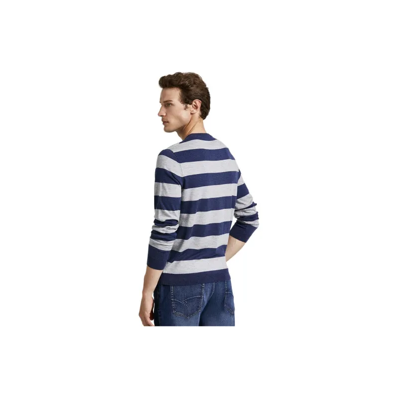 GOLDLION Sweater Men's Gray Blue-2