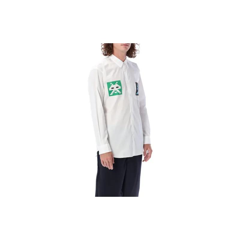 CDG Graphic print Long sleeve Shirt-3