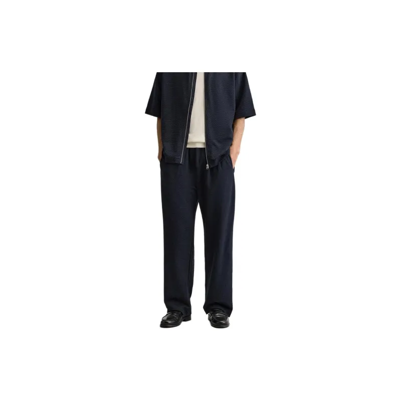 ZARA Casual Pants Men's Sea Blue-2