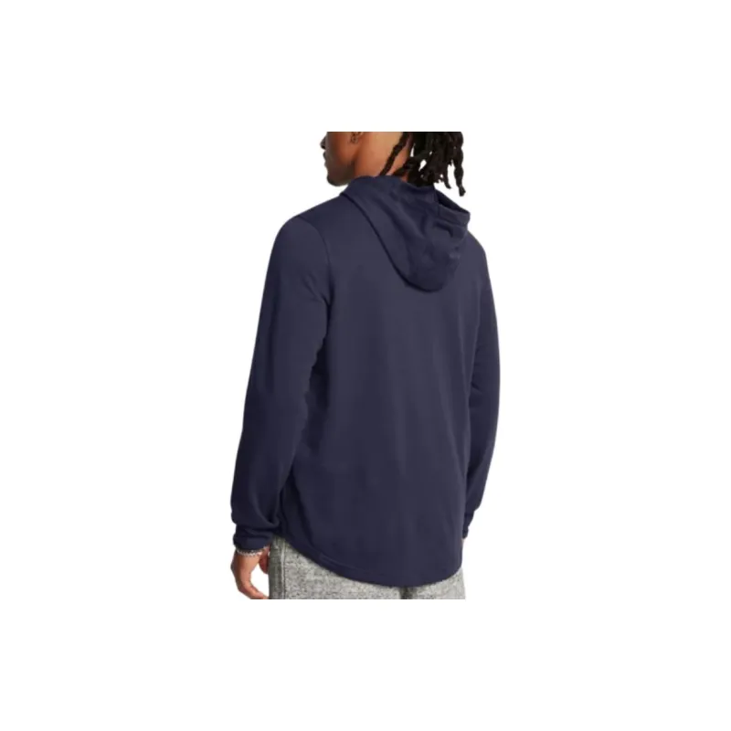 Under Armour Rival Terry Graphic Hoodie Sweatshirt Men's Midnight Navy-3