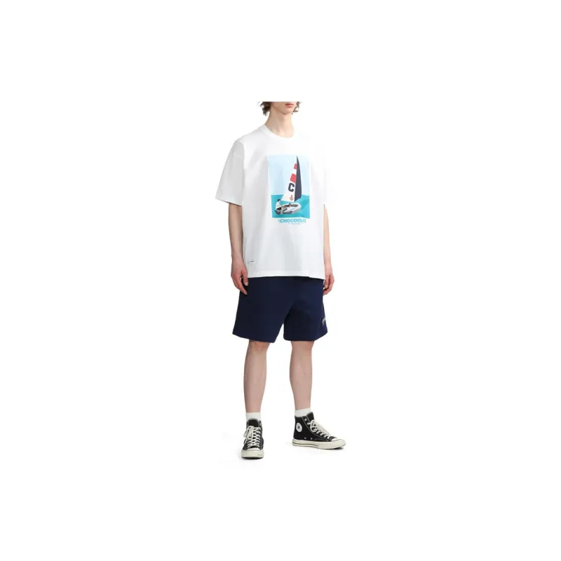 :CHOCOOLATE Graphic-print Cotton T-shirt-8