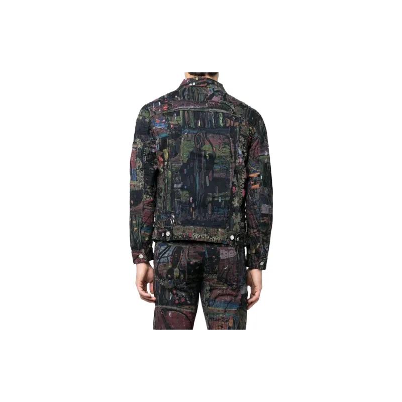 GIVENCHY Denim Jacket Men's Black-2