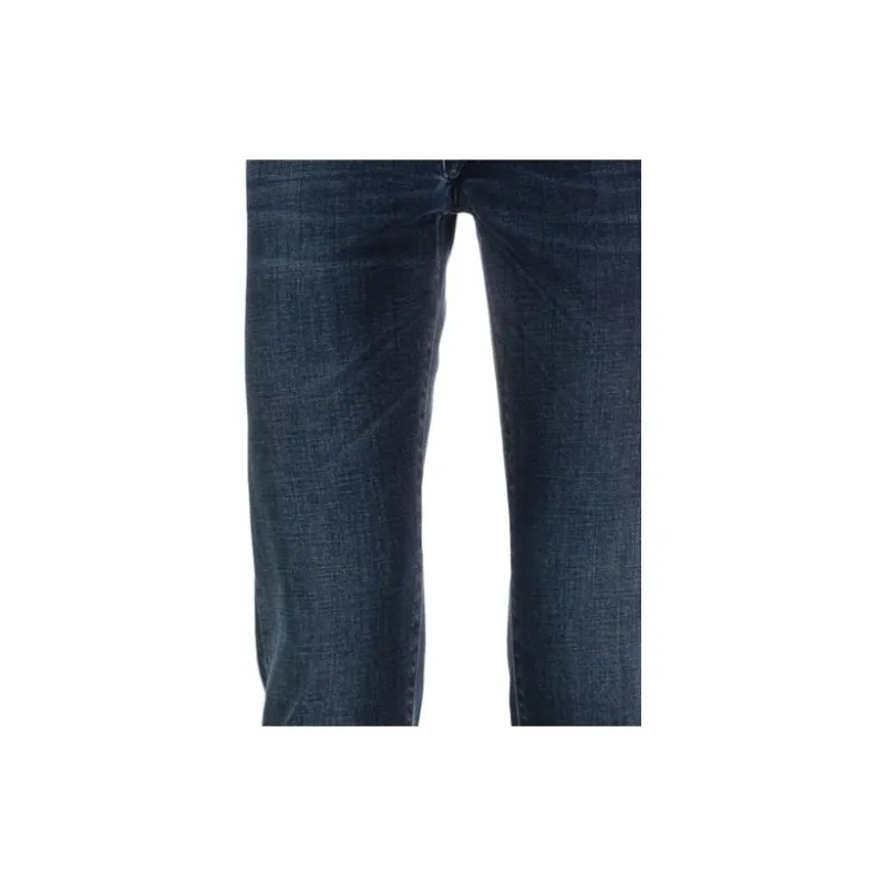 BARBA Logo patch Slim cut Jeans-4