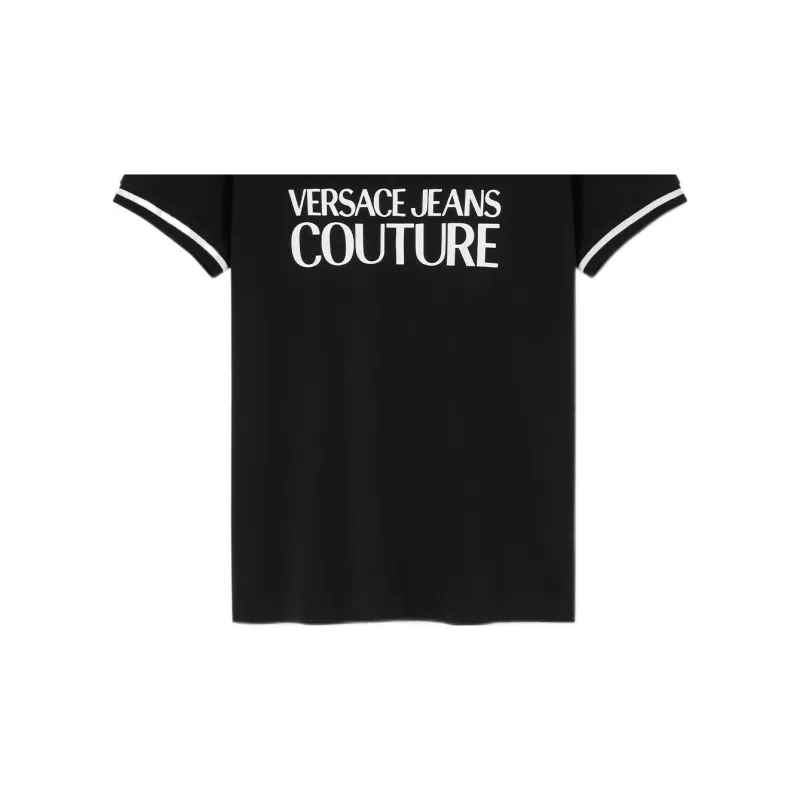 VERSACE JEANS COUTURE Polo Shirts Men Black-5
