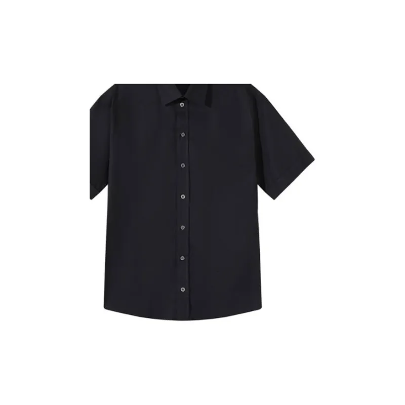 EMPORIO ARMANI SS24 Shirt Men's Black-3