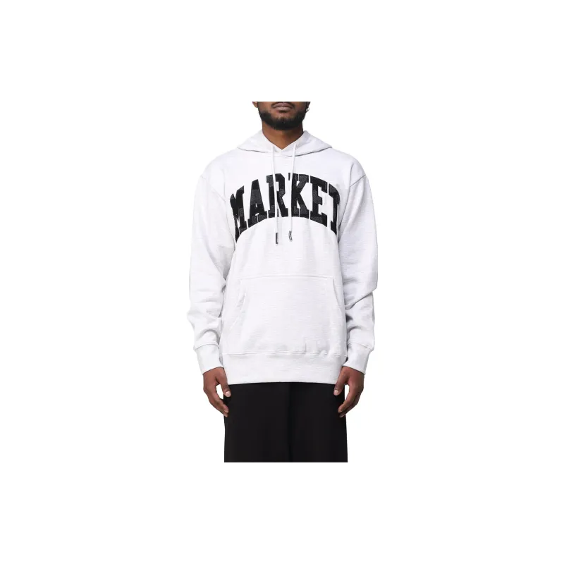 Chinatown Market Chess Club Applique Fleece Hoodie-1