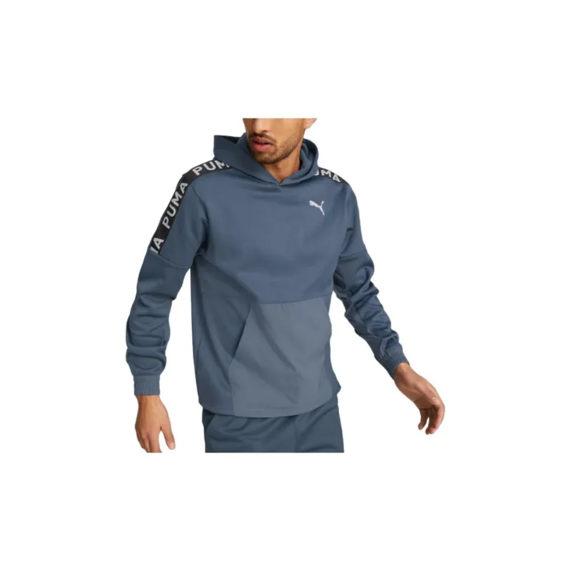 PUMA Fit PWRFleece Sweatshirts Men Blue-2