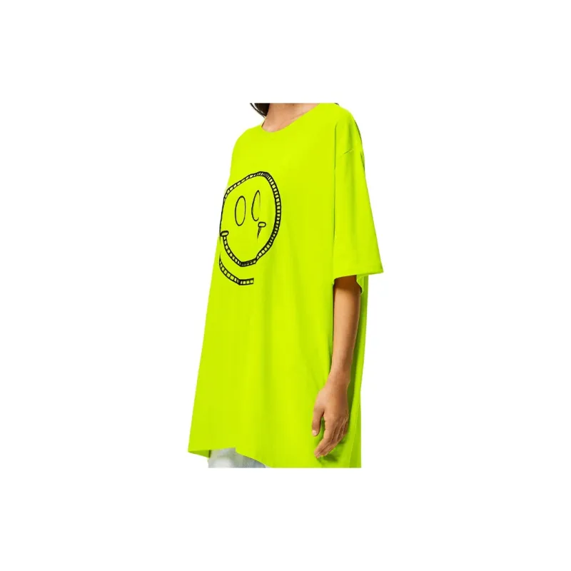 LOEWE T Shirts Unisex Neon Yellow-6