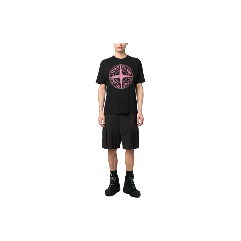 STONE ISLAND T Shirt Men's Black-2