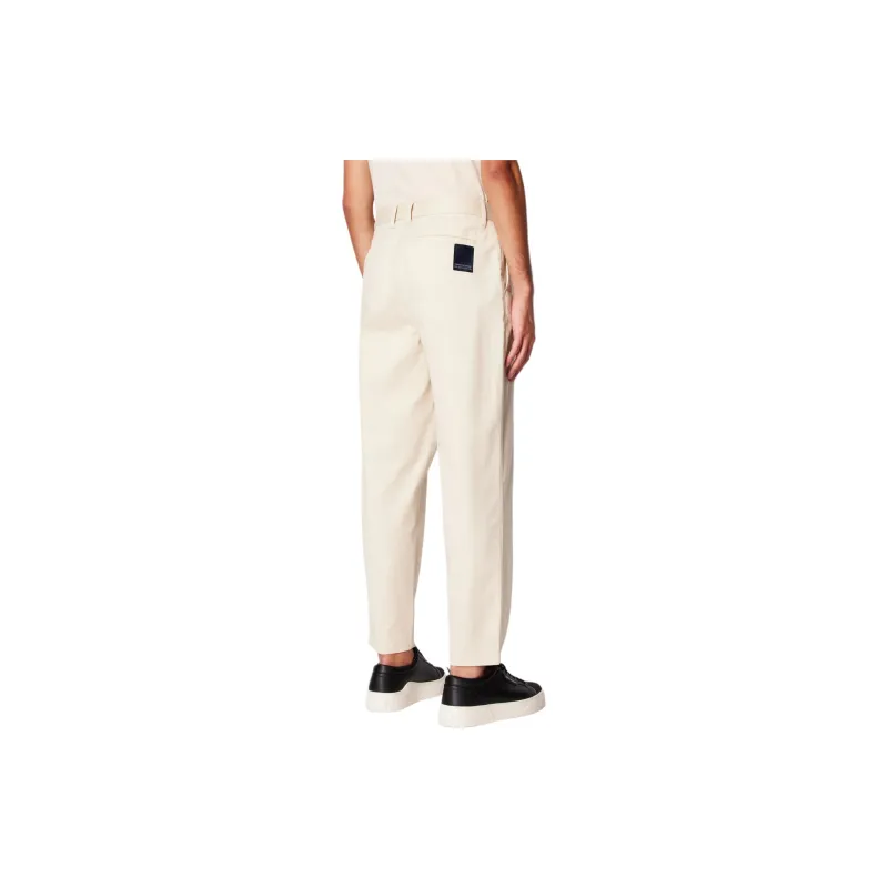 ARMANI EXCHANGEAE SS24 Casual Pants Men's Ecru-3