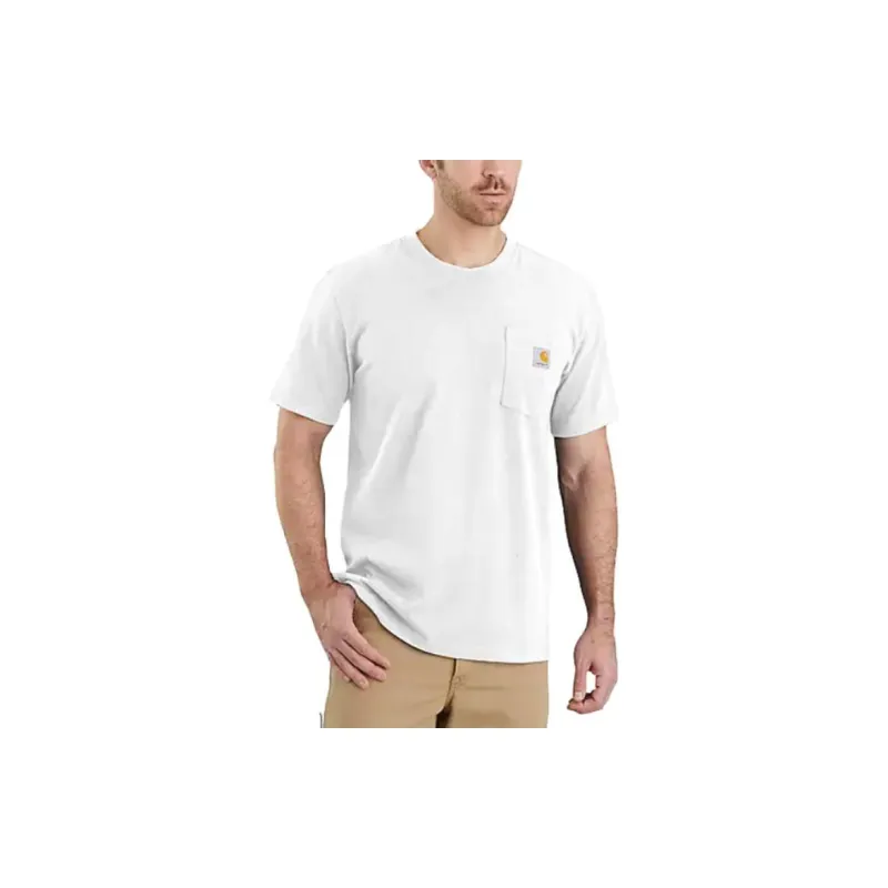 Carhartt 103296 HEAVYWEIGHT SHORT SLEEVE POCKET T SHIRT T Shirt RELAXED FIT Men's-7