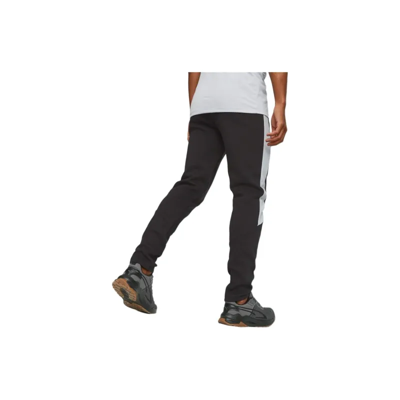 PUMA Knitted Sports Pants Men's Black-4