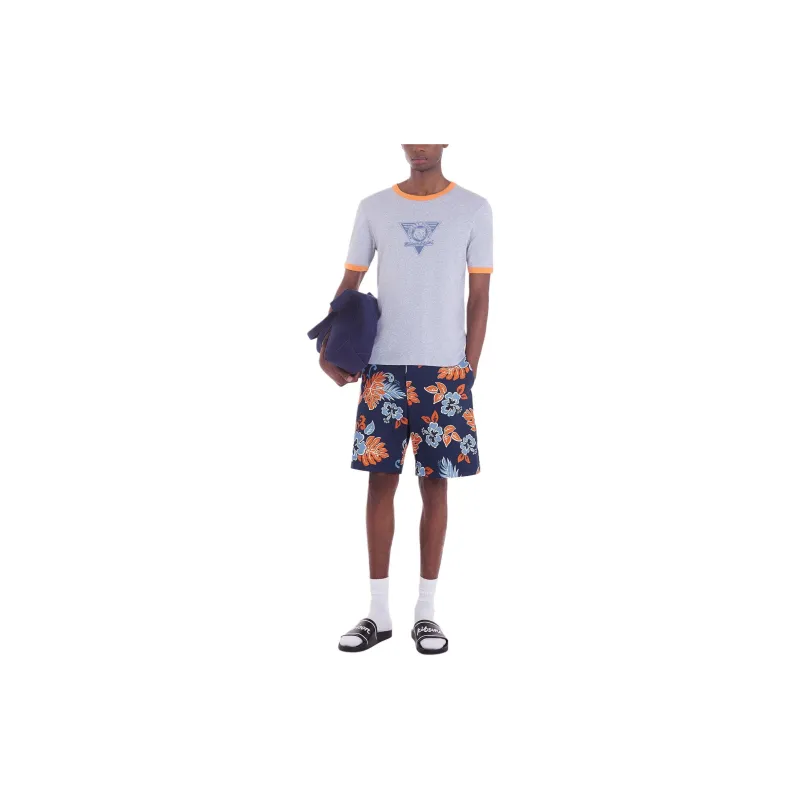 Maison Kitsune Floral Printed Board Shorts-2