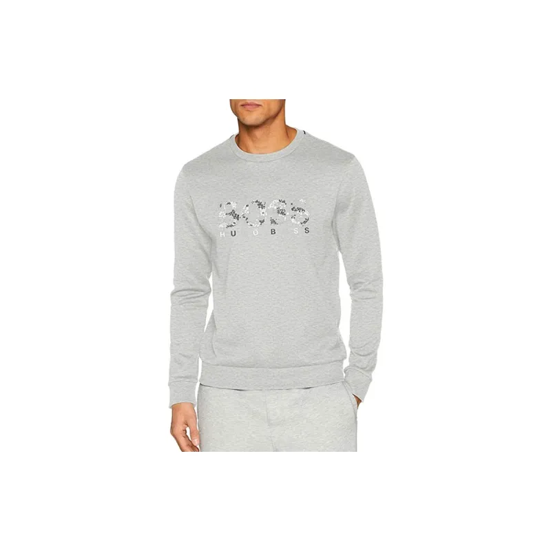 HUGO BOSS Sweatshirt Men's Light Gray-2