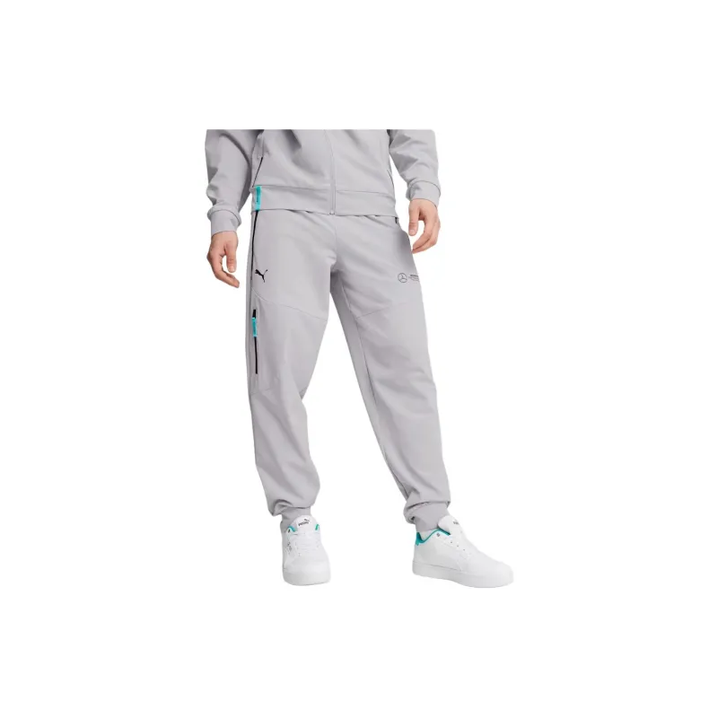 PUMA Mercedes AMG Petronas F1 TECH Pants Casual Pants Men's Gray-2