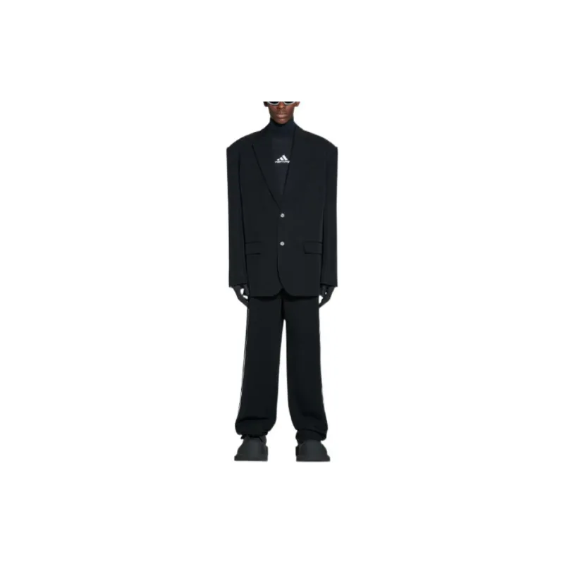 Balenciaga x Adidas Balenciaga X Adidas FW22 Business Suits Coats Men's Black-2