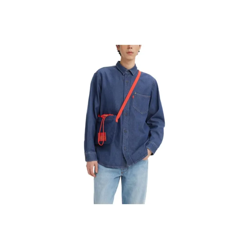 Levis Shirts Men Blue-3
