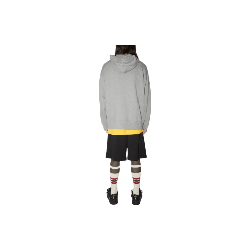 Acne Studios Face Patch Logo Hooded Sweatshirt-2