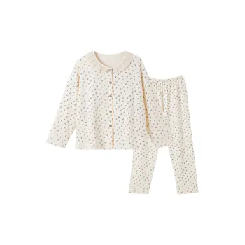 OUSHIBO Pajama Set Women's Apricot