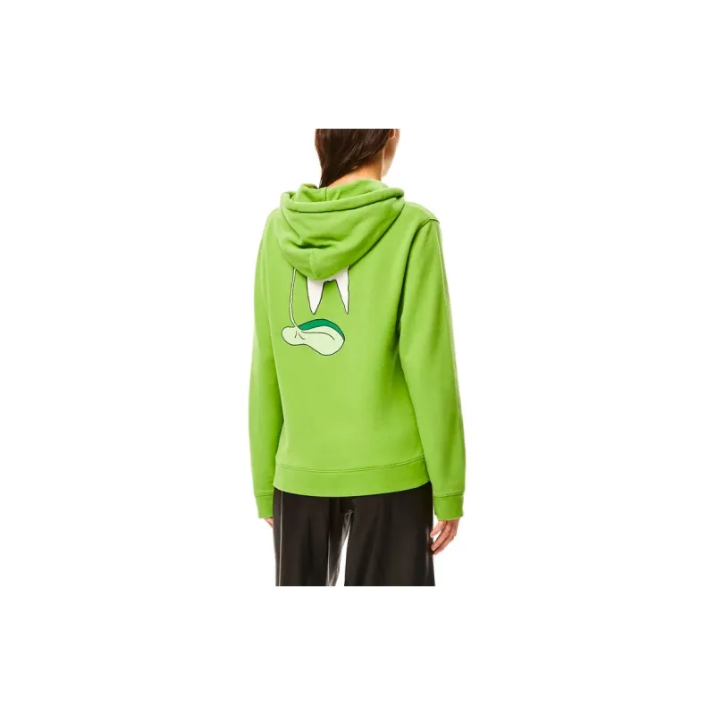 LOEWE x LONGMAO SS21 Sweatshirt Unisex Green-2