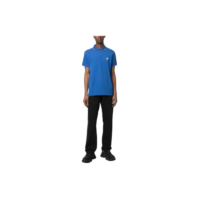 Moncler Logo collar Polo Shirt-1