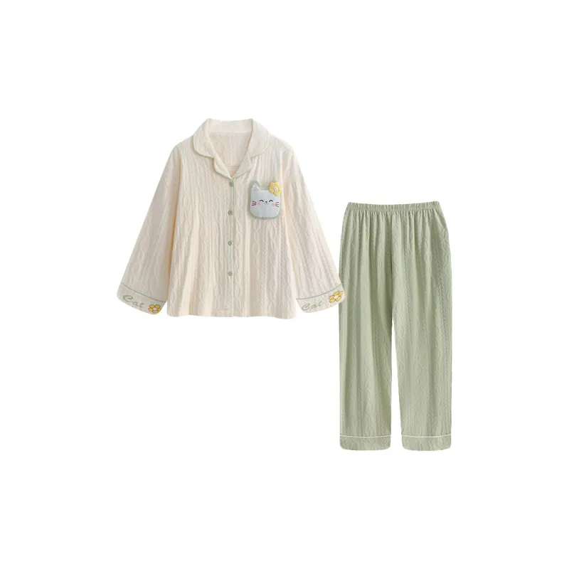 Sleeping Beauty Pajama Set Women's Green-0