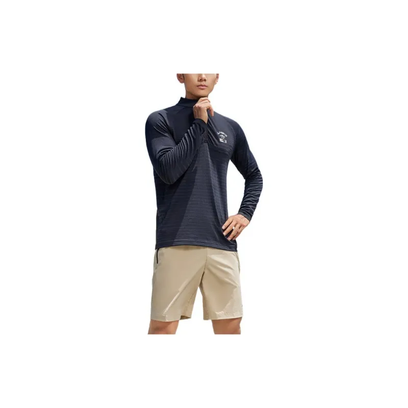 LINING Running Collection Sweaters Men Black-2