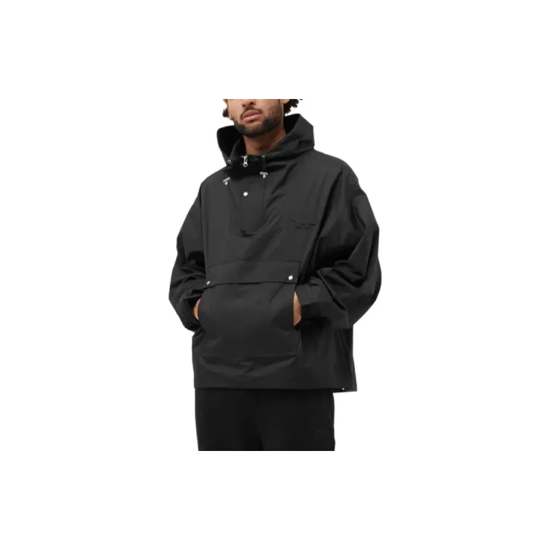 PUMA x Maison Kitsune Other Windbreaker Jacket Unisex Black-2