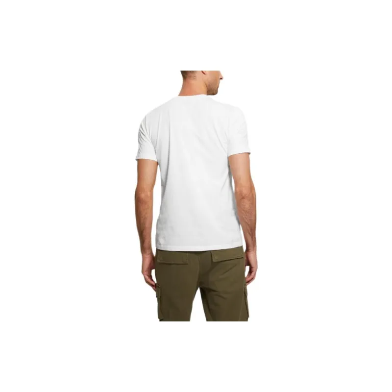 GUESS Eco Calvin Active Tee T-Shirt Men's White-2