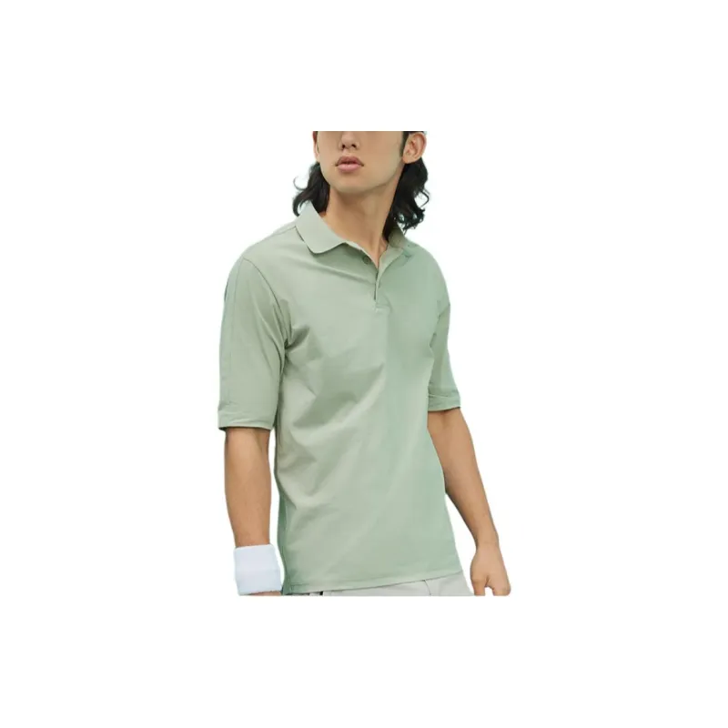 Reebok Polo Shirts Men Light Green-1