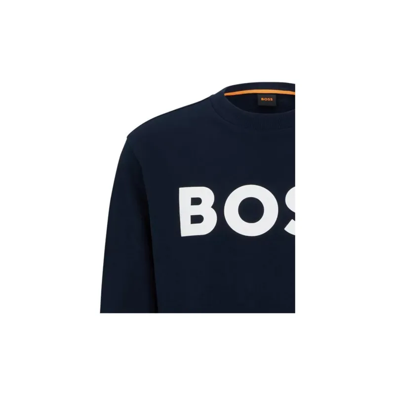 HUGO BOSS Logo Printed Crewneck Sweatshirt-5