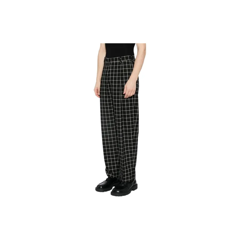 MARNI Check Patterned Trousers-3