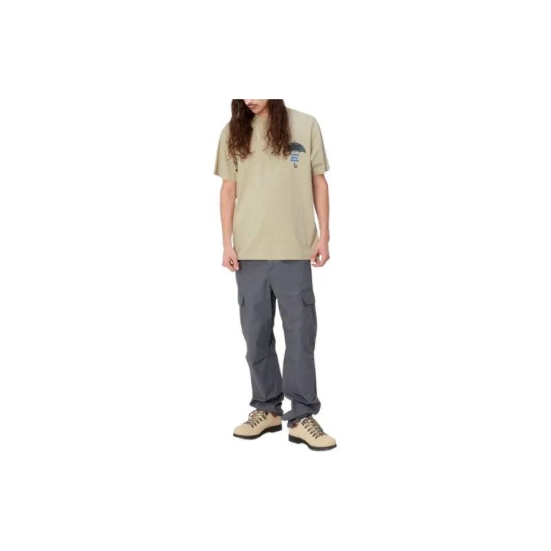 Carhartt WIP SS24 S/S Covers T Shirt T Shirt Unisex Khaki Green-1