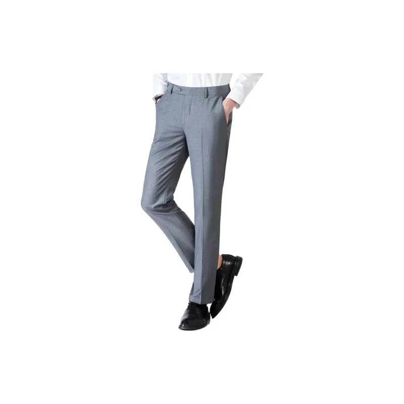 Red Bean Business Commute Comfortable Suit Trouser Men's-10