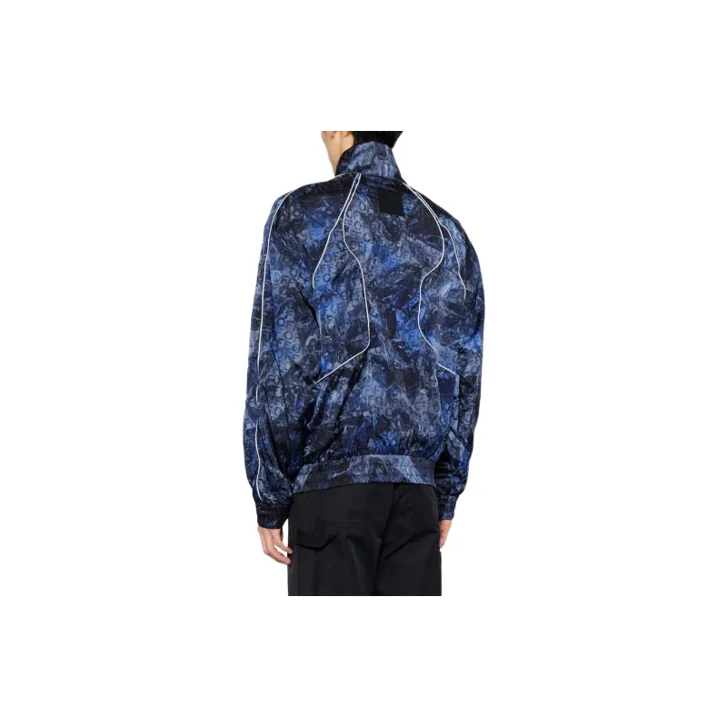 OFF WHITE Off White Crinkled Zip Up Windbreaker Jacket-2