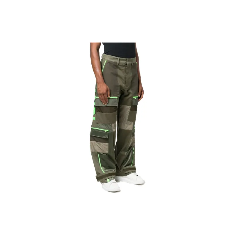 AMIRI Casual Pants Men Green-2