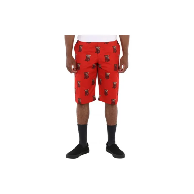 Burberry Casual Shorts Men's Red-2