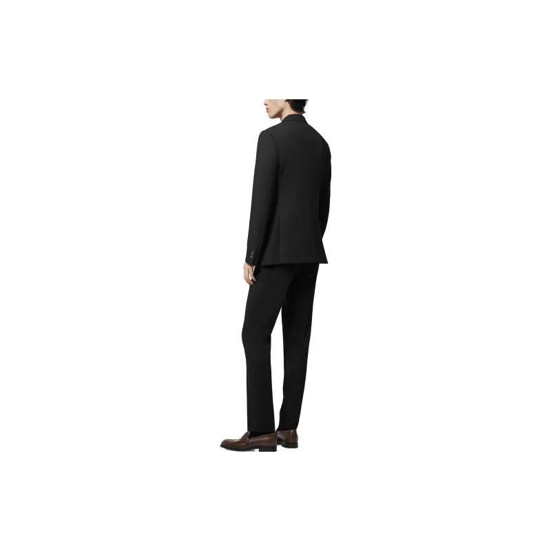LOUIS VUITTON Single-Breasted Wool Blend Pont Neuf Suit-2