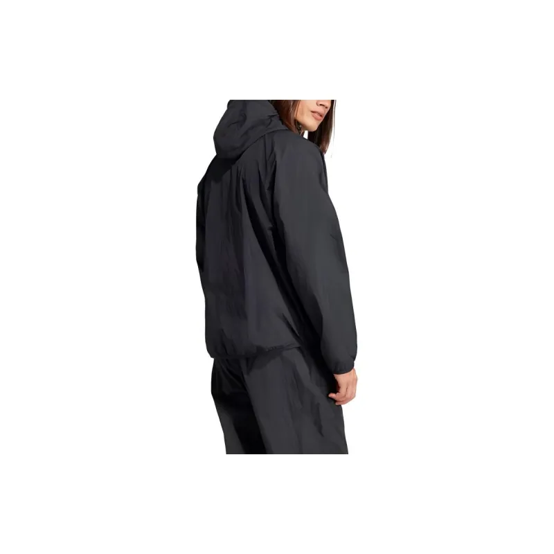 Adidas Logo Detailed Zipped Windbreaker-2