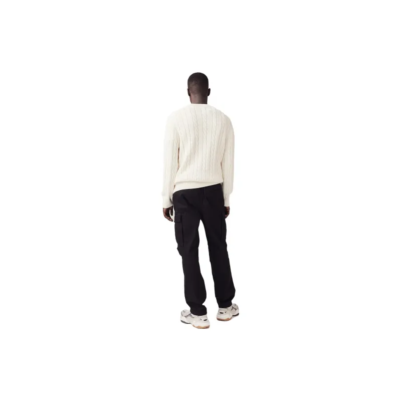 H&M Cargo Pants Men Black-2