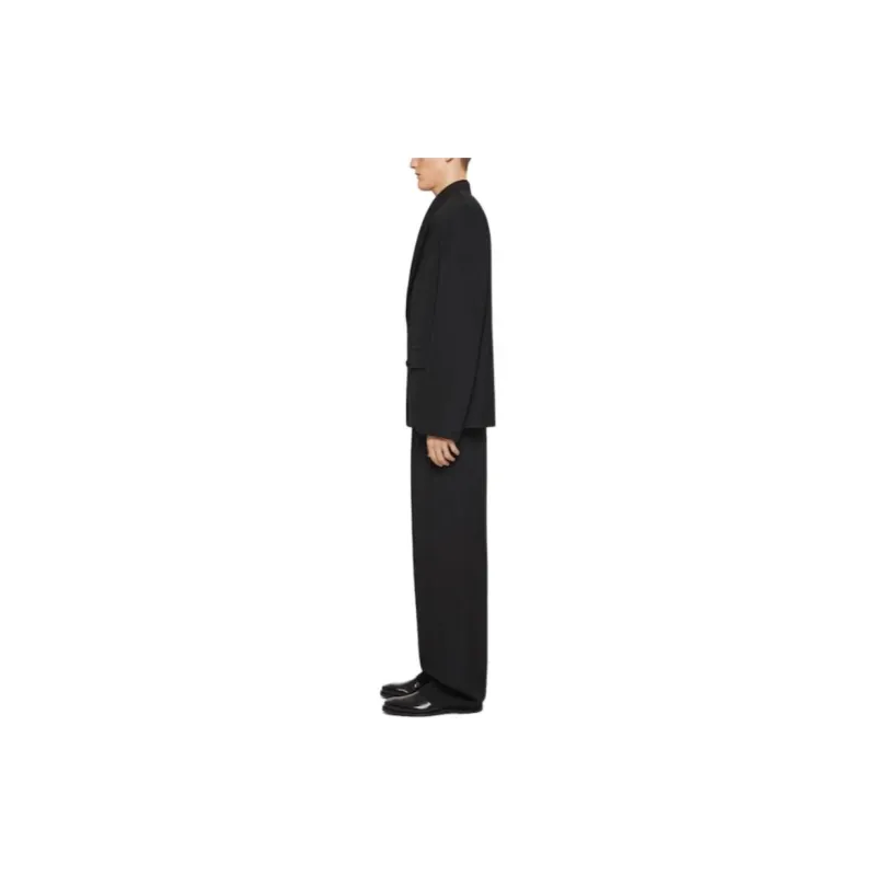 GIVENCHY Boxy Fit Jacket In Wool Jackets & Coats Men's Black-3
