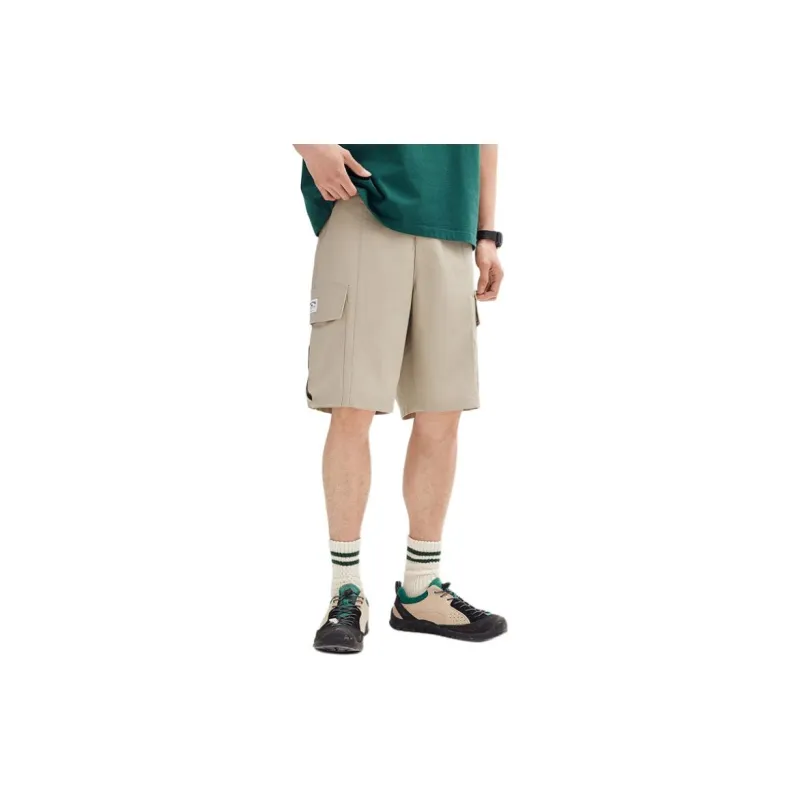 PEACEBIRD Cargo Shorts Men's Khaki-2