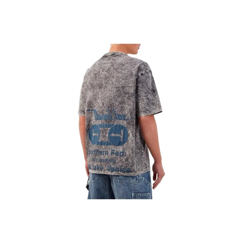 DIESEL T Shirts Men Gray-2