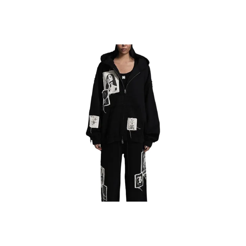 BADBLOOD SS24 Sweatshirt Unisex Black-2