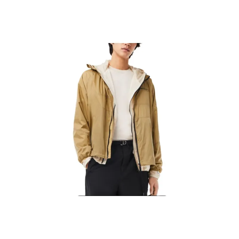 LACOSTE Jackets Coats Unisex Khaki-1