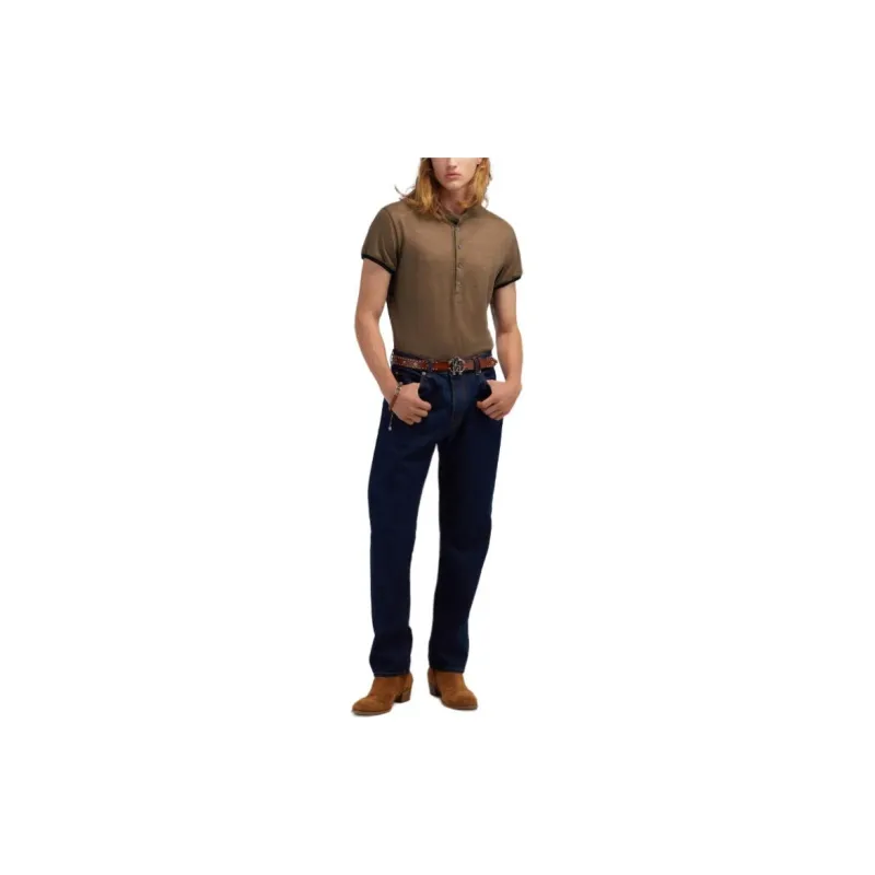 Roberto Cavalli SS24 Jeans Men's Dark Blue-1