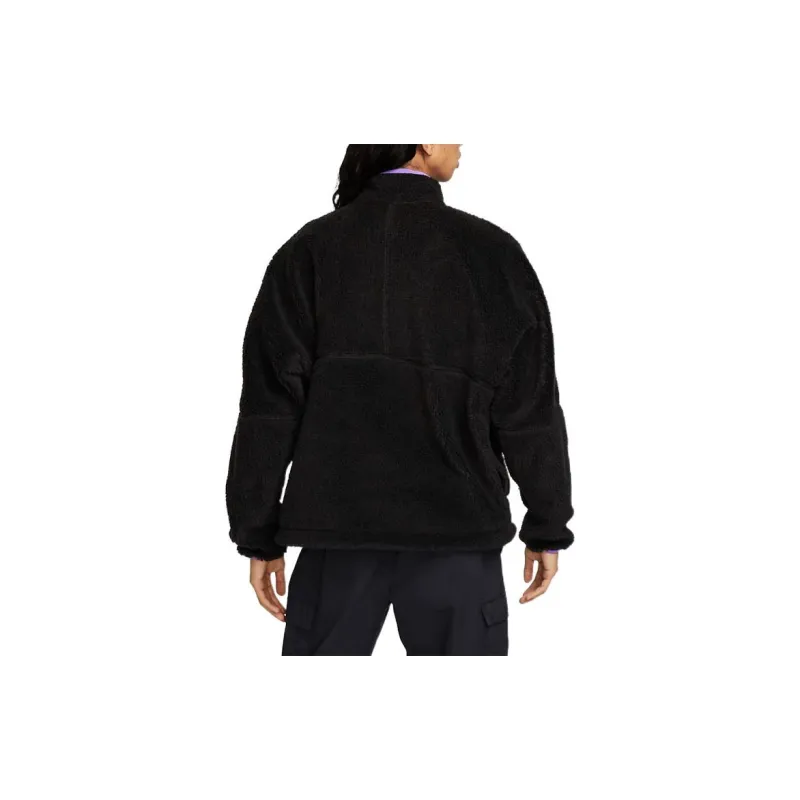Nike Velvet Jackets Men Black-4