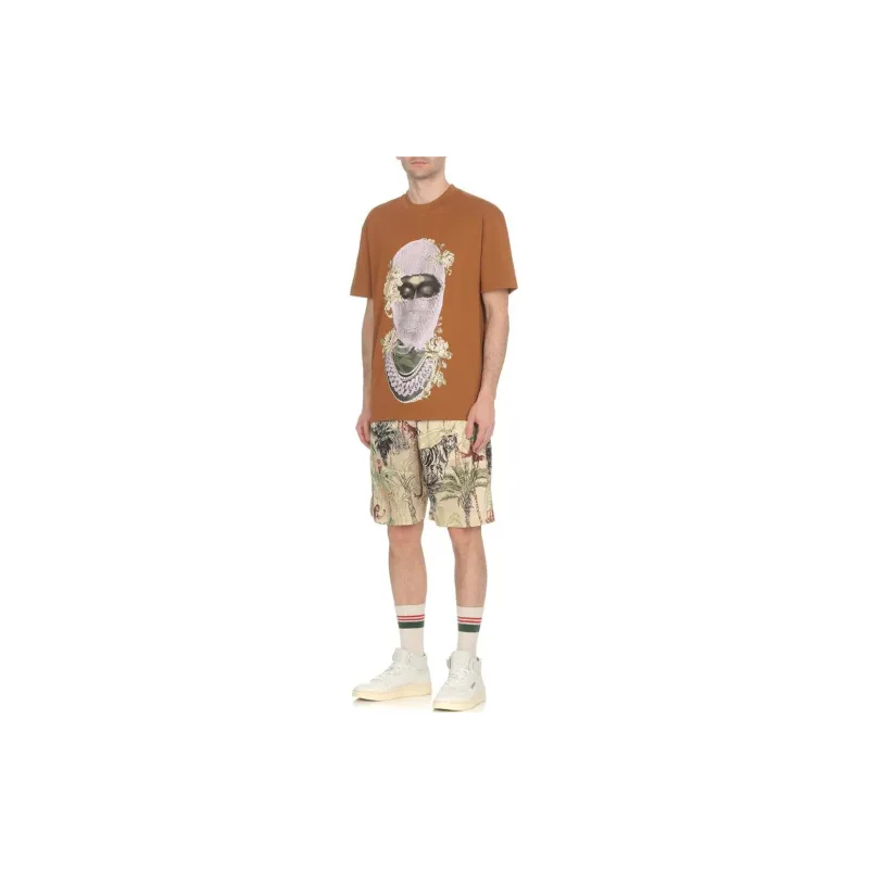 IH NOM UH NIT T Shirts Men Brown-1